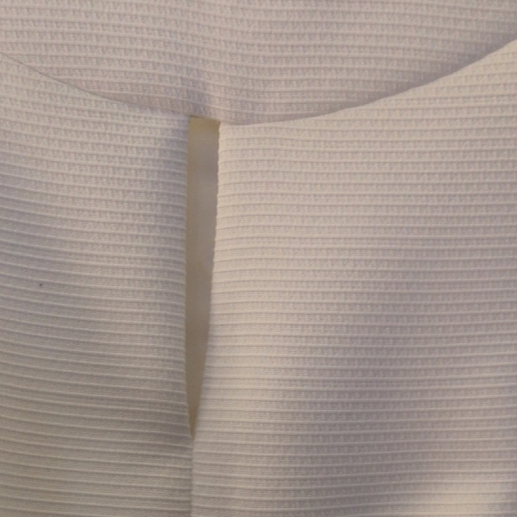 NWOT Tahari AurtherS.Levine Ivory Mini Dress - Picture 8 of 9